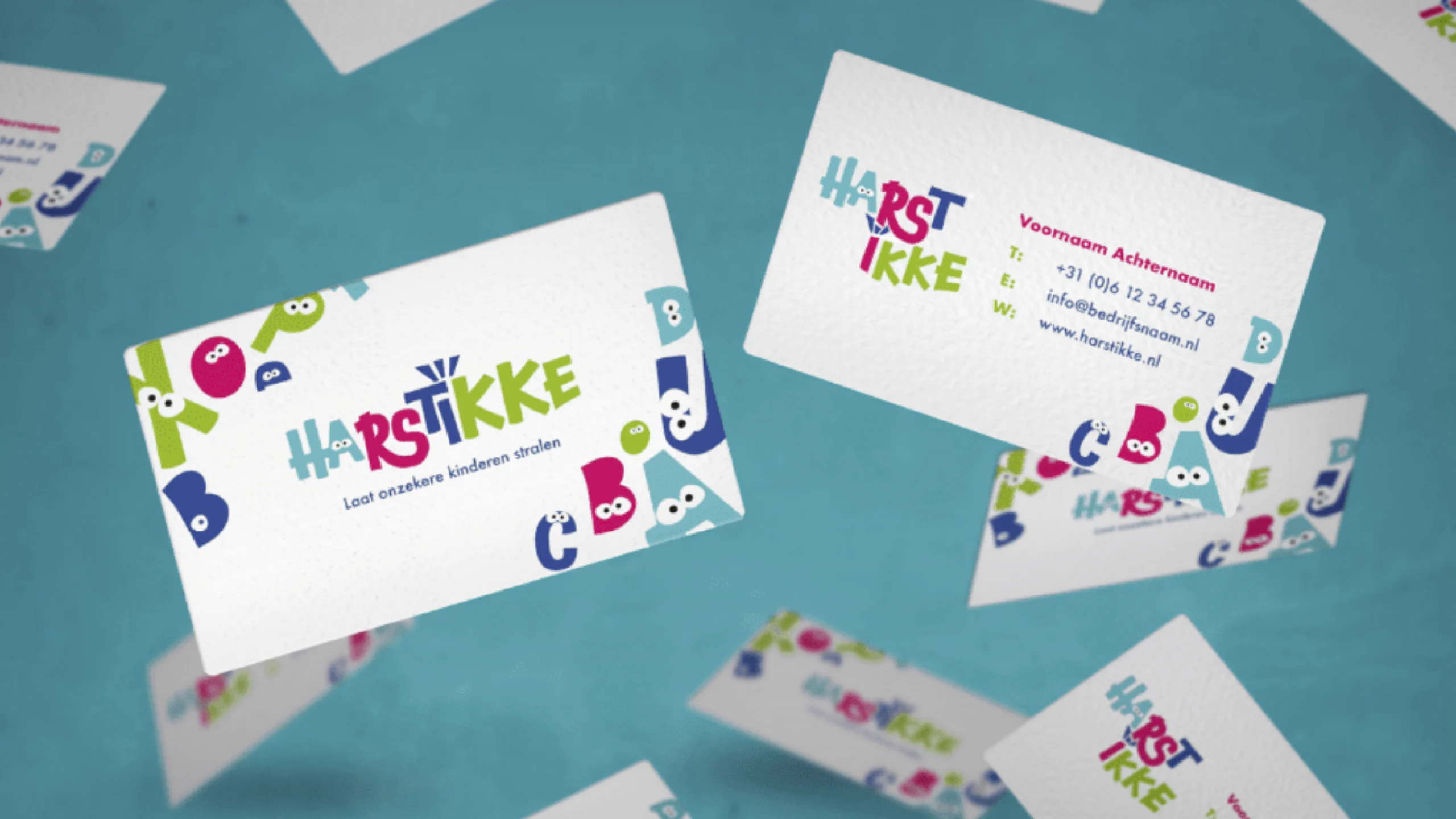 Business Cards Harstikke Mockup